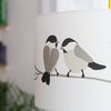 Willow Tit Songbird Lampshade, Large