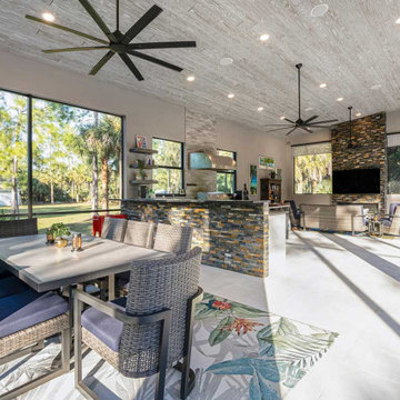 Luxury Outdoor Living Design in Naples, FL