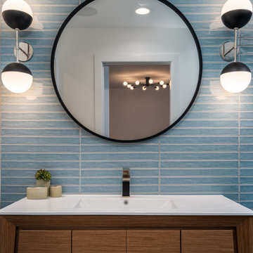 Blue Bathroom