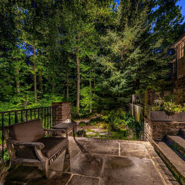Back Patio Lighting on Belle Meade Estate