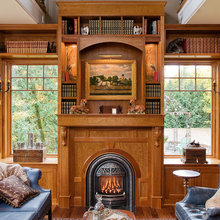 Library Fireplace