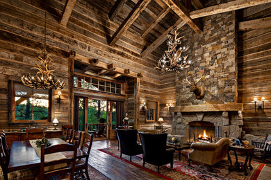 Design ideas for a rustic home in Other.