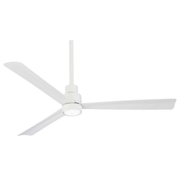MinkaAire White So Simple 44" 3-Blade Indoor / Outdoor Ceiling Fan w/ Remote