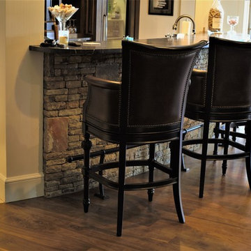 Bar for new home in Greensboro, Georgia