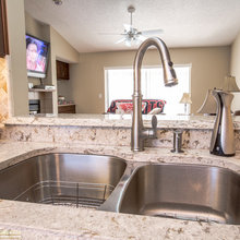 Kitchen sinks and faucets