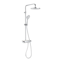 Columna de ducha round Deck | ROCA - Shower Panels and Rails
