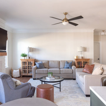 Kitchen Remodel & Open-Concept Living Room in Raleigh, NC