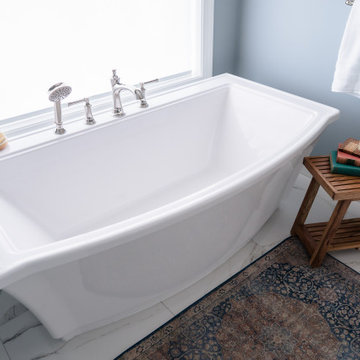 Pennsburg Transitional Master Bath, Closet & Interior Renovation