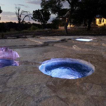 Fitzhugh Ranch Pool, Dripping Springs, TX.