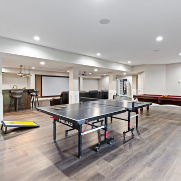Full Package Basement with Full Entertainment & Bar in Ashburn VA