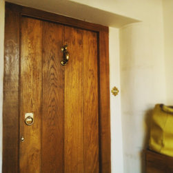Wide Board Oak Door - Front Doors