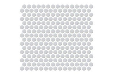 Penny Round Porcelain Mosaic - Daltile Retro Rounds