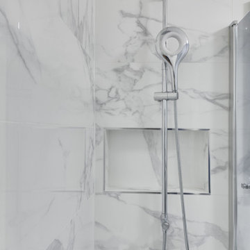 Salle de bain Marbre Blanc