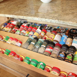 Traditional Kitchen Remodel - Kitchen Drawer Organizers