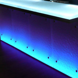 Glass Bar Top - Kitchen Countertops