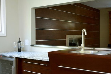 Trendy kitchen photo in Kansas City