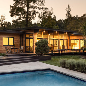 Contemporary Residence & Pool House