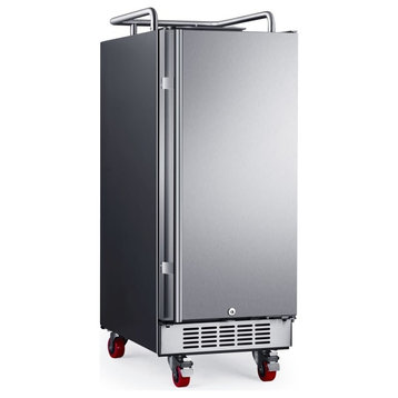 EdgeStar BR1500 15"W Kegerator Conversion Refrigerator - Stainless Steel