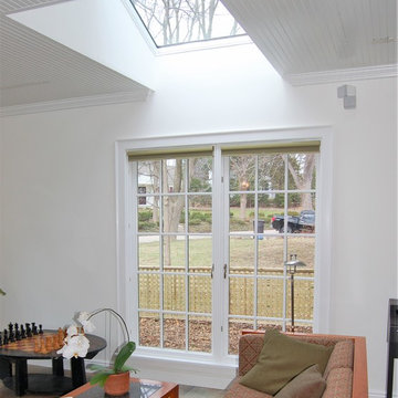 Beautiful 2-Story Rural Eclectic Home - Red & Tan Traditional Country House