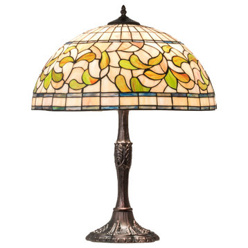 26 High Tiffany Turning Leaf Table Lamp
