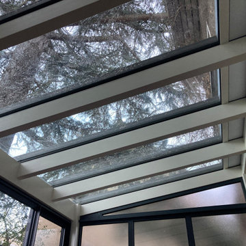 Détail toiture Véranda. Extensions d'une Maison à Antony