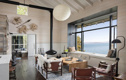 Houzz Tour: A Rustic Lakeside Home Designed for Family Gatherings