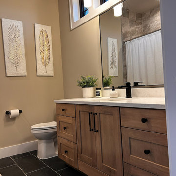 Maple Bathroom Cabinetry