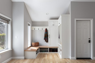 Inspiration for an entryway remodel in Providence