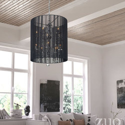 Zuo Whitney Ceiling Lamp Black - SKU: 50218 - Pendant Lighting