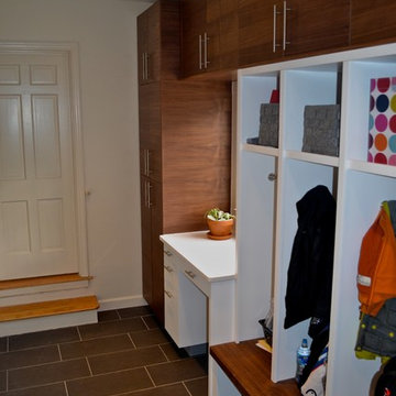 Modern Mudroom Remodel