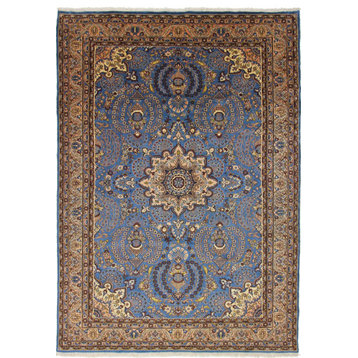 Persian Rug Mehraban 9'6"x6'8" Hand Knotted