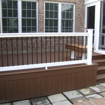 New EZ Breeze Screen Porch & TREX decking