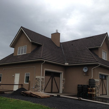 Stone Coated Metal Shingle Roof