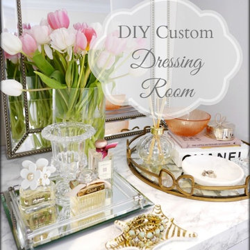 DIY Custom Dressing Room Walk-in Closet