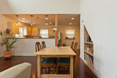 Inspiration for a timeless dining room remodel in Seattle