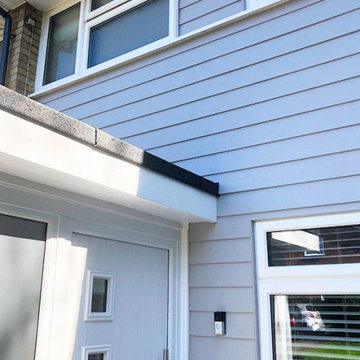 James Hardie cladding with new soffits and fascias installation in Chigwell, Ess