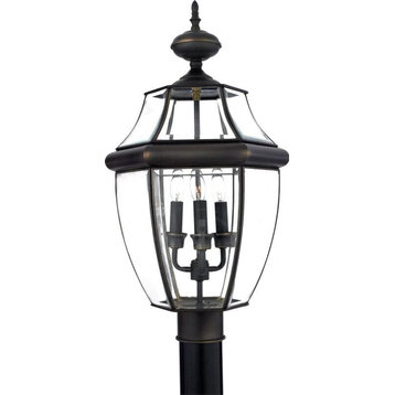 Quoizel Newbury Three Light Outdoor Lantern NY9043Z