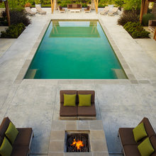 pool concrete deck