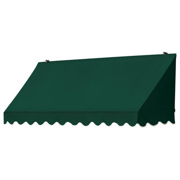 Traditional Awnings in a Box, Forest Green, 6'
