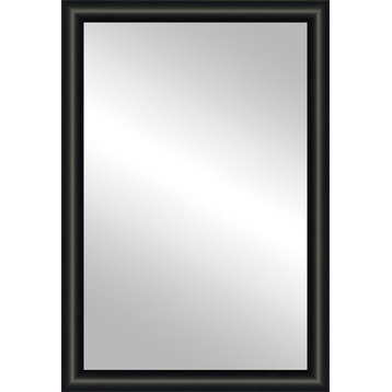 24x37 Jude Black Framed Mirror