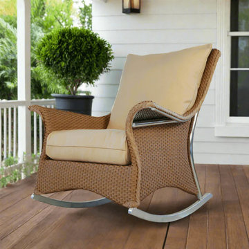 Lloyd Flanders Mandalay Wicker Lounge Rocker