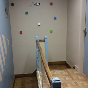 Montee d'escalier