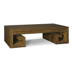 Brownstone Furniture Crawford Greek Key Coffee Table - Products