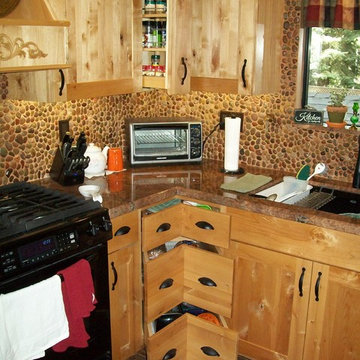 Mountain Cabin Kitchen
