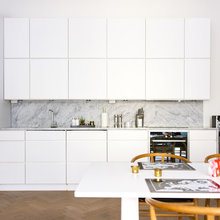 Houzz Tour: Skræddersyet opbevaring hos den unge karrierekvinde