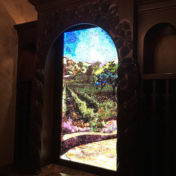Glass Mosaic Mural, Wine Grotto