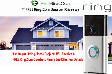 New Ring.Com Video Doorbell with A/C System!