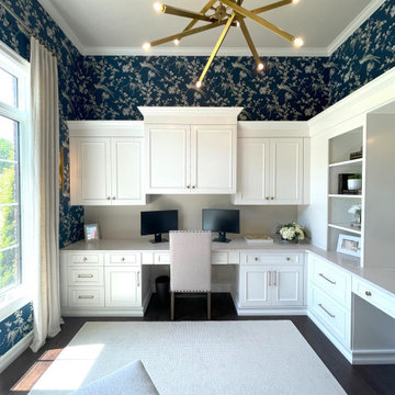 Showplace EVO & Framed Savanna Home Office in Pure White