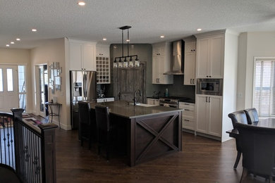 Chestermere Kitchen Renovation Before & After Pictures