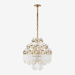 Adele Four Tier Waterfall Chandelier - Chandeliers